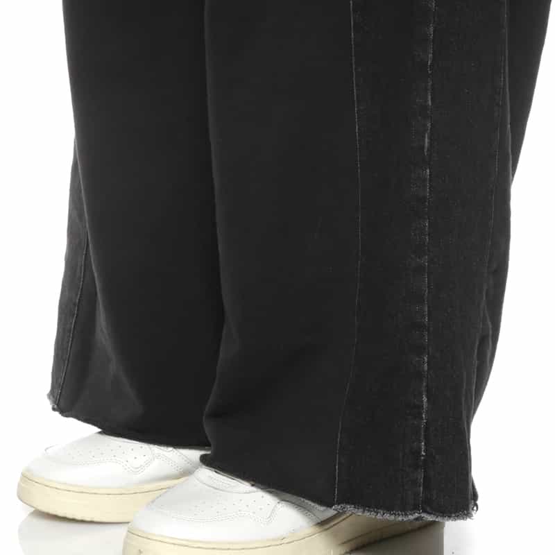 ANCELLM ANCELLM<アンセルム> バーニーズ ニューヨーク限定 スウェット素材デニムパンツ BLACK