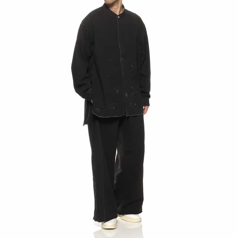 ANCELLM ANCELLM<アンセルム> バーニーズ ニューヨーク限定 デニムシャツ BLACK