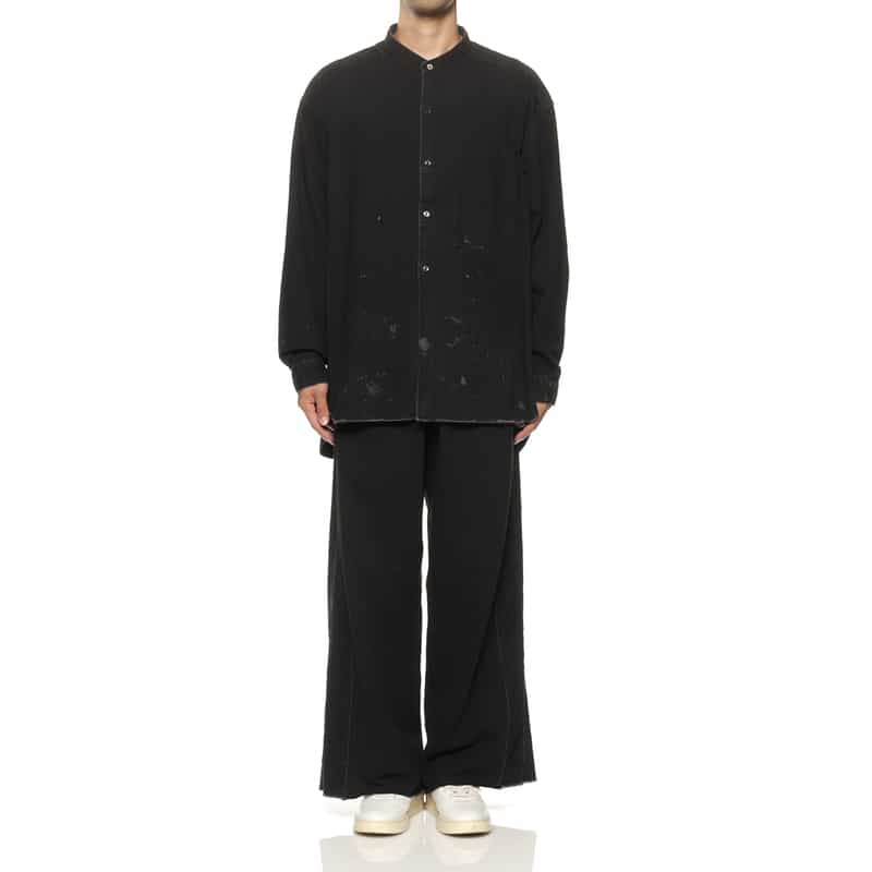 ANCELLM ANCELLM<アンセルム> バーニーズ ニューヨーク限定 デニムシャツ BLACK