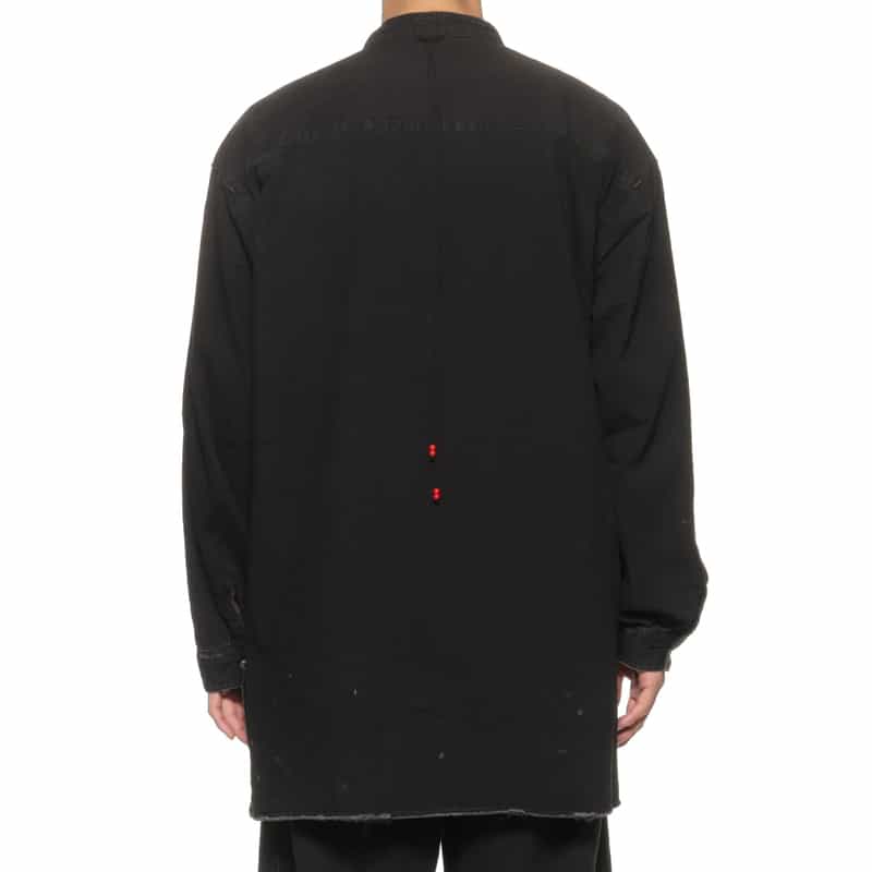 ANCELLM ANCELLM<アンセルム> バーニーズ ニューヨーク限定 デニムシャツ BLACK