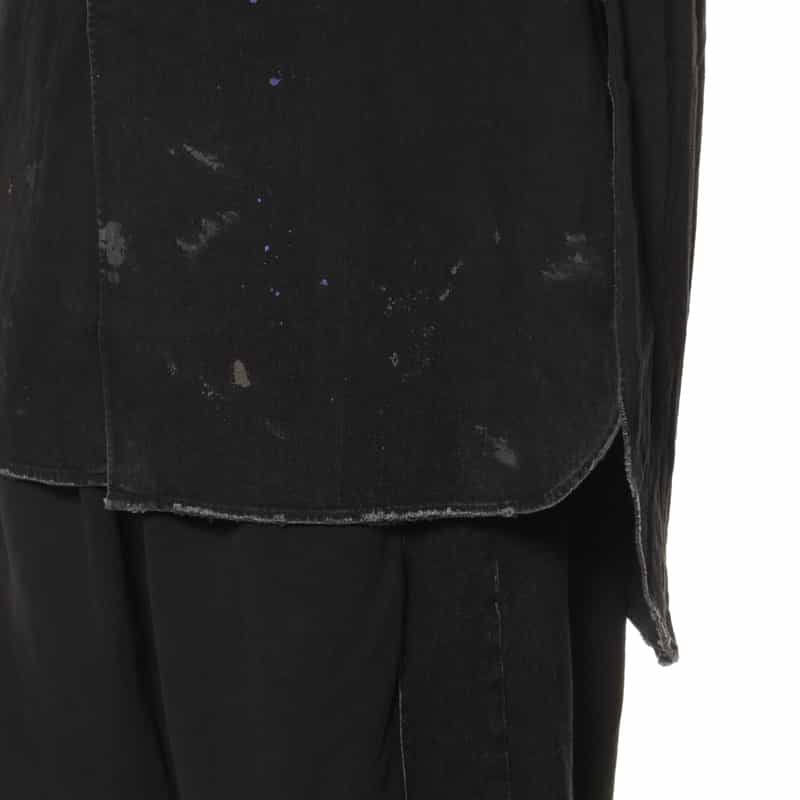 ANCELLM ANCELLM<アンセルム> バーニーズ ニューヨーク限定 デニムシャツ BLACK