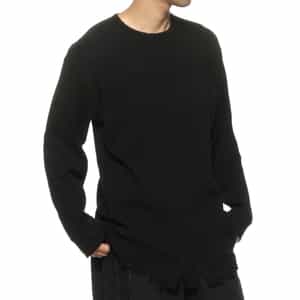 ANCELLM<アンセルム> バーニーズ ニューヨーク限定 ワッフルクルーネックカットソー