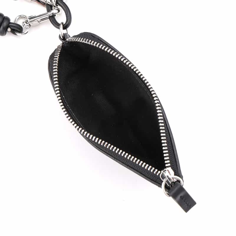 ETRE TOKYO ETRE TOKYO＜エトレ トウキョウ＞ バーニーズ　ニューヨーク限定 レザーコードマルチポーチ BLACK