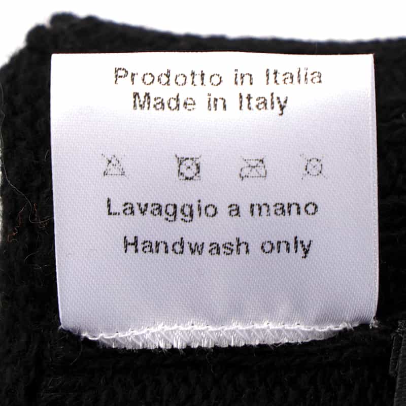 BARNEYS NEW YORK コンビネーショングローブ（スマートフォン対応） BLACK