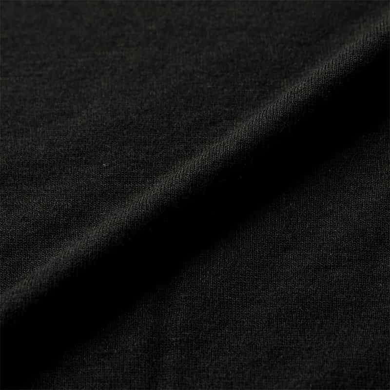 BARNEYS NEW YORK ウォッシャブル モックネックカットソー BLACK