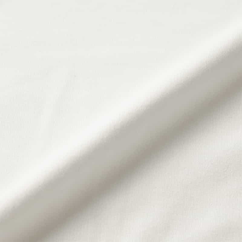 BARNEYS NEW YORK ウォッシャブル サイドギャザーカットソー WHITE