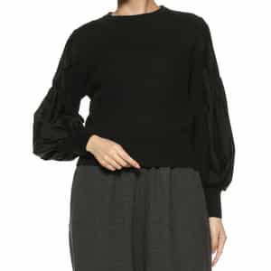 コンビネーション ニットプルオーバー