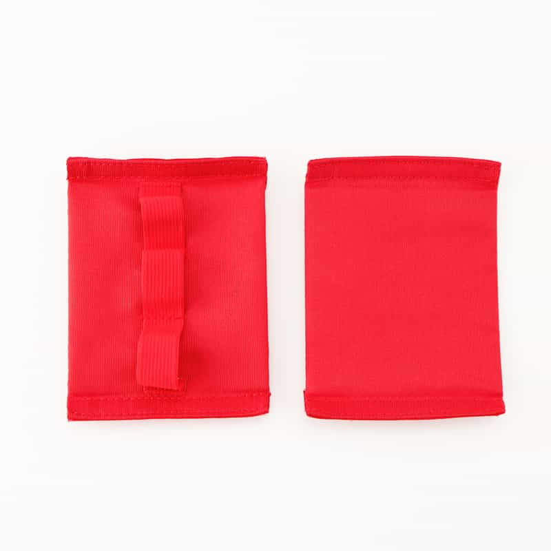 BARNEYS NEW YORK ドット柄 バニティポーチ RED