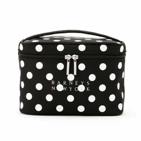 ドット柄 バニティポーチ