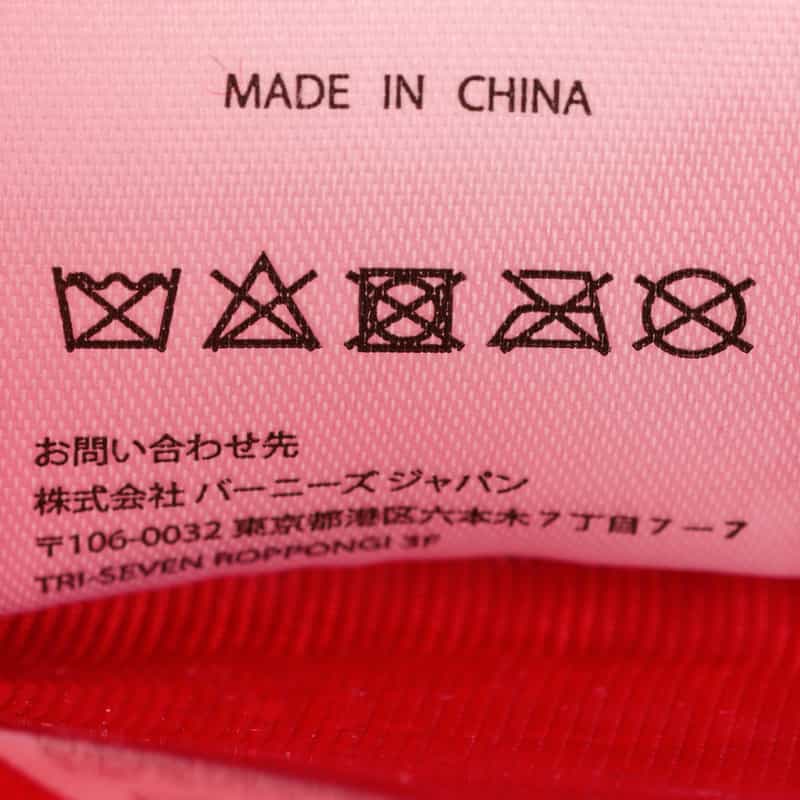 BARNEYS NEW YORK ドット柄 メイクポーチ RED