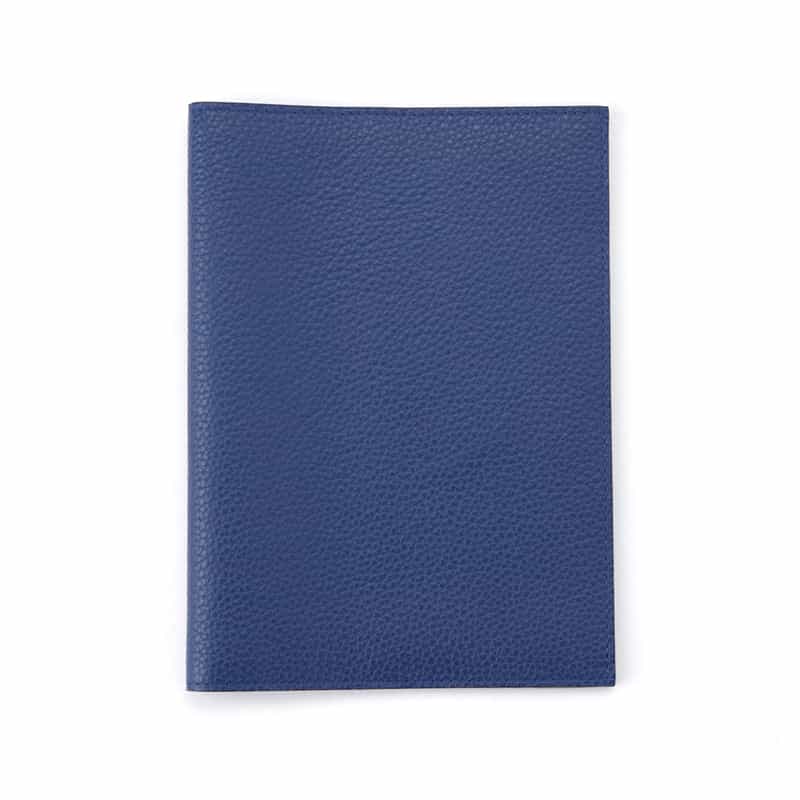 BARNEYS NEW YORK レザー ブックカバー BLUE