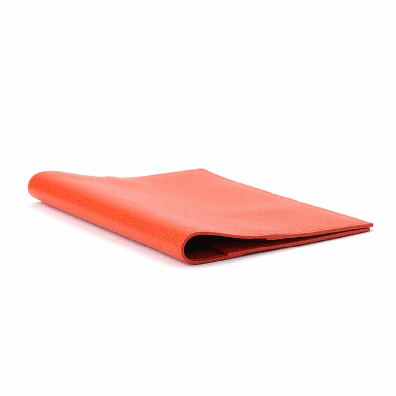 BARNEYS NEW YORK レザー ブックカバー ORANGE