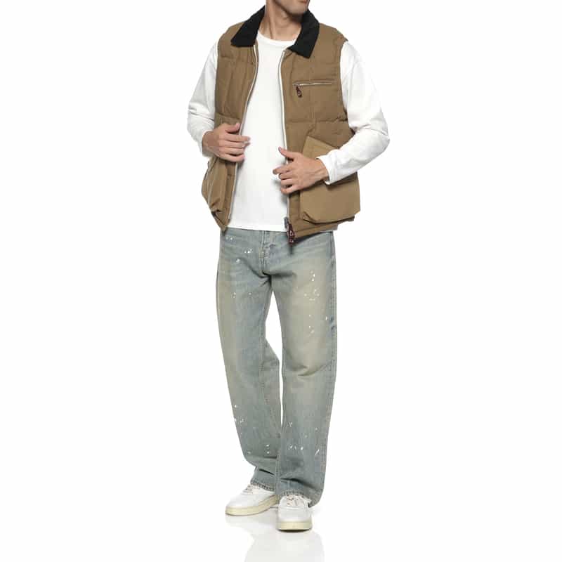 PHENIX PHENIX＜フェニックス＞ ダウンベスト “GTXTYPE P-002“ BEIGE