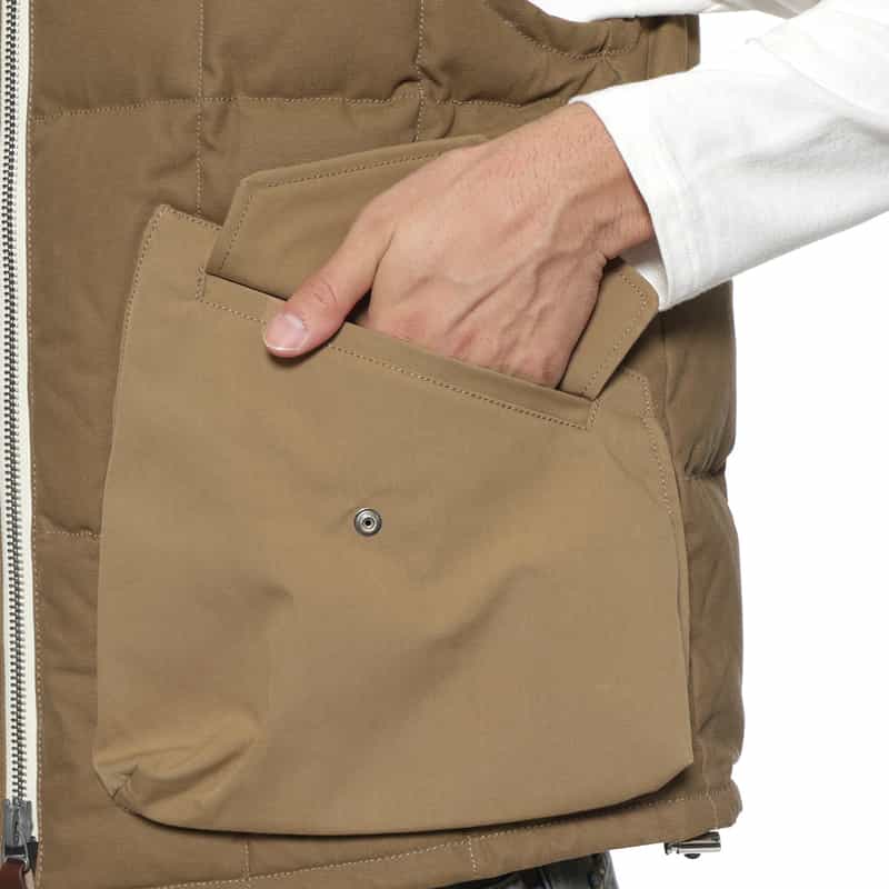 PHENIX PHENIX＜フェニックス＞ ダウンベスト “GTXTYPE P-002“ BEIGE