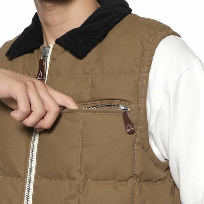 PHENIX PHENIX＜フェニックス＞ ダウンベスト “GTXTYPE P-002“ BEIGE