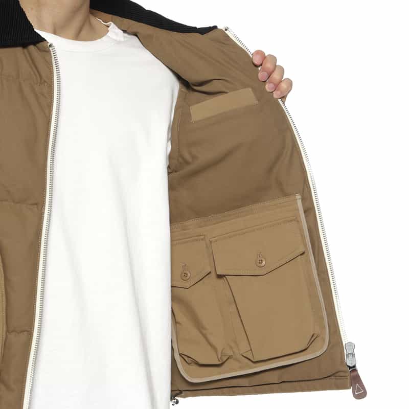 PHENIX PHENIX＜フェニックス＞ ダウンベスト “GTXTYPE P-002“ BEIGE