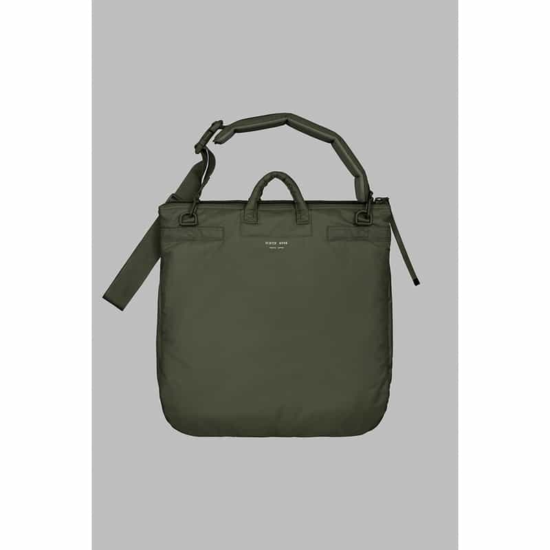 HYKE HYKE＜ハイク＞×PORTER＜ポーター＞2WAYバッグ "HELMET TOTE" KHAKI