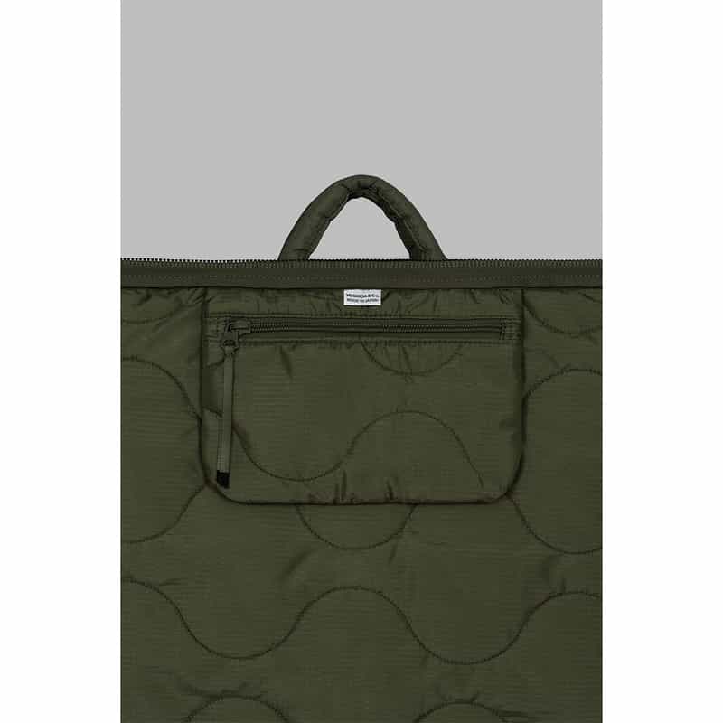 HYKE HYKE＜ハイク＞×PORTER＜ポーター＞2WAYバッグ "HELMET TOTE" KHAKI