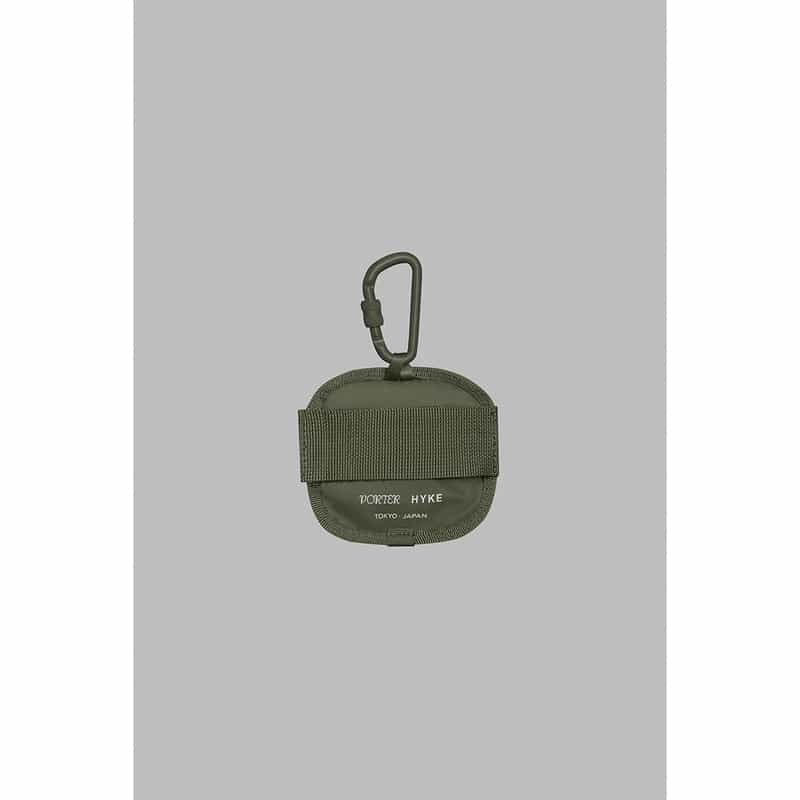 HYKE HYKE＜ハイク＞×PORTER＜ポーター＞コインケース付きボンサックバッグ "BONSAC MINI & COIN CASE" KHAKI