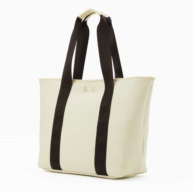 BARNEYS NEW YORK ネオプレーントートバッグ WHITE