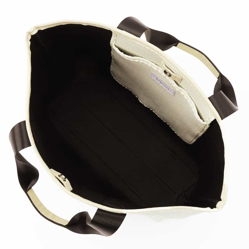 BARNEYS NEW YORK ネオプレーントートバッグ WHITE