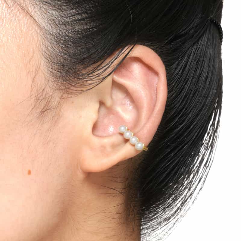 LA SOEUR LA SOEUR <ラ スール> イヤーカフ(パール) NONE