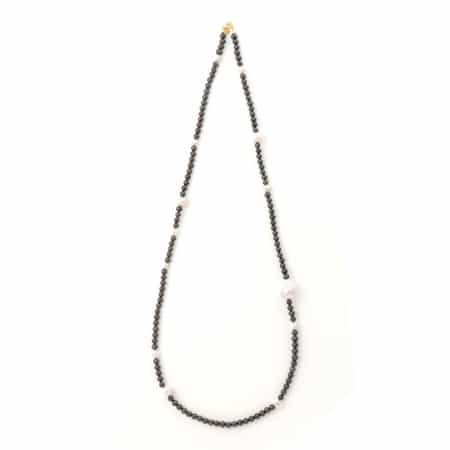 LA SOEUR <ラ スール> ロングネックレス(パール)