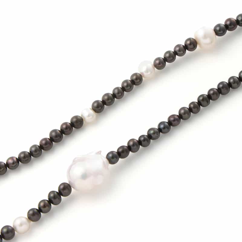 LA SOEUR LA SOEUR <ラ スール> ロングネックレス(パール) NONE