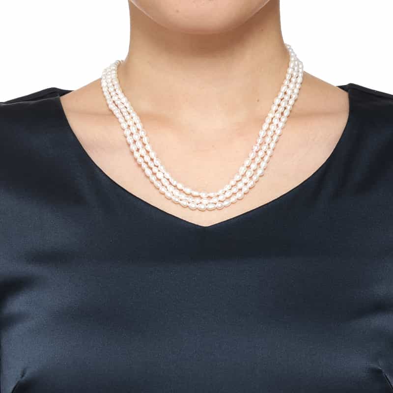 LA SOEUR LA SOEUR <ラ スール> ロングネックレス(パール) NONE