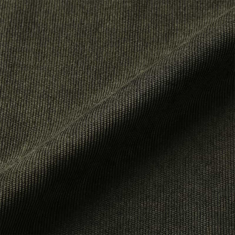 BARNEYS NEW YORK ウォッシャブル コーデュロイ素材フレアロングスカート KHAKI