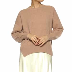 クルーネックニットプルオーバー(ロロ・ピアーナ社製カシミヤ使用)