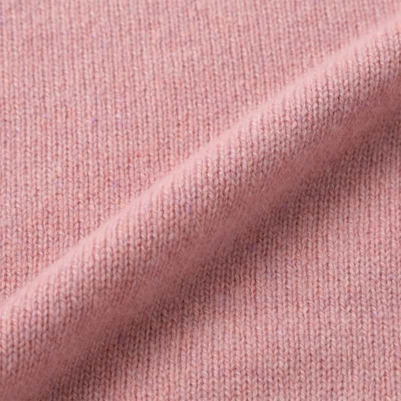 BARNEYS NEW YORK クルーネックニットプルオーバー(ロロ・ピアーナ社製カシミヤ使用) PINK