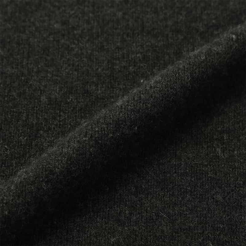 BARNEYS NEW YORK クルーネックニットプルオーバー(ロロ・ピアーナ社製カシミヤ使用) DARK GRAY