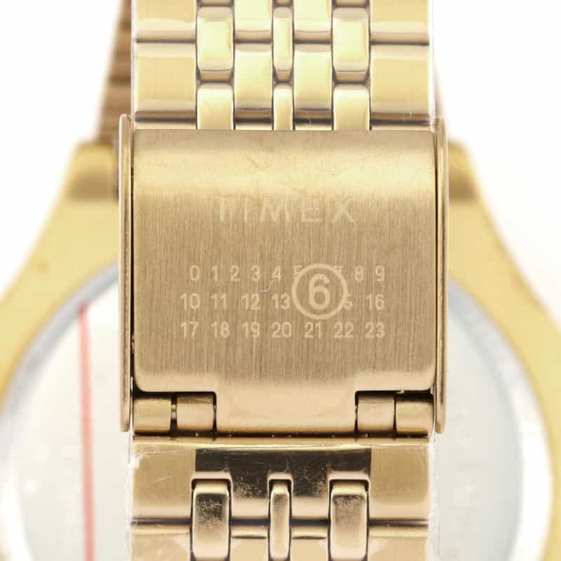 MM6 MAISON MARGIELA MM6 MAISON MARGIELA＜エムエム6 メゾン マルジェラ＞×TIMEX＜タイメックス＞ コラボレートウォッチ GOLD