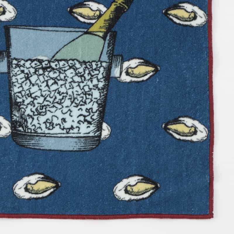 DIEFFE KINLOCH DIEFFE KINLOCH＜ディエッフェ キンロック＞ タオルハンカチ NAVY