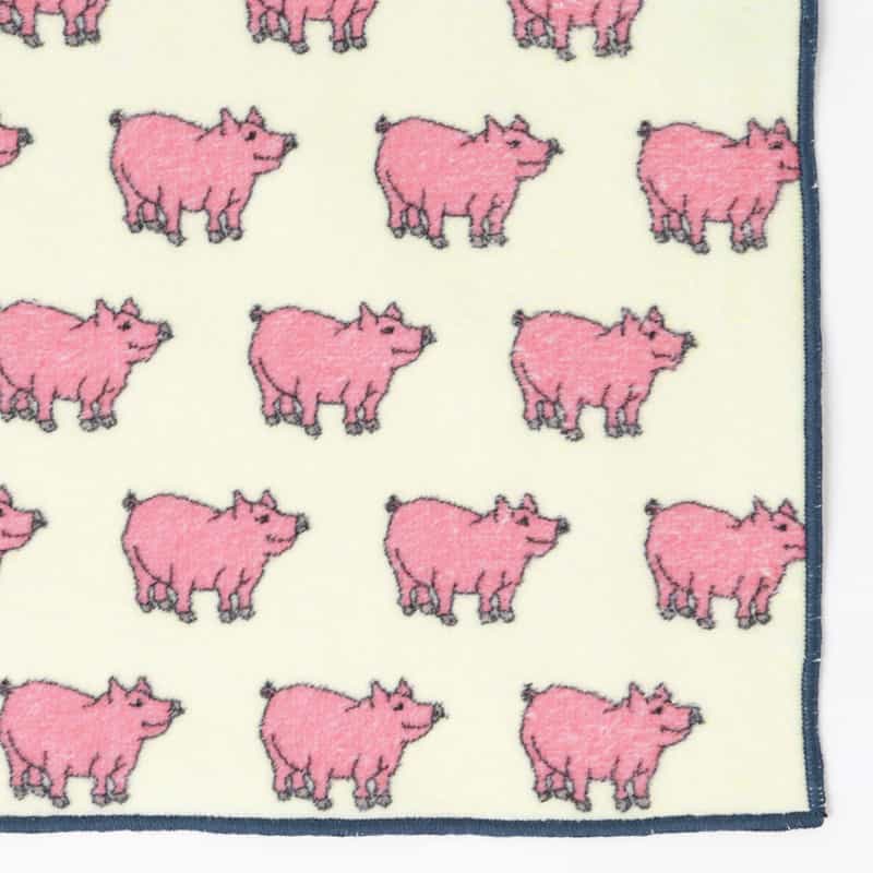 DIEFFE KINLOCH DIEFFE KINLOCH＜ディエッフェ キンロック＞ タオルハンカチ IVORY