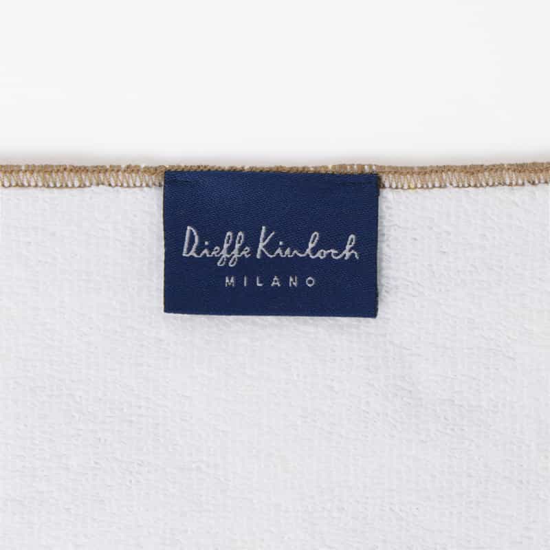 DIEFFE KINLOCH DIEFFE KINLOCH＜ディエッフェ キンロック＞ タオルハンカチ YELLOW