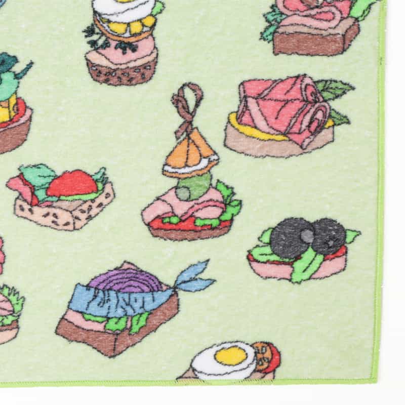 DIEFFE KINLOCH DIEFFE KINLOCH＜ディエッフェ キンロック＞ タオルハンカチ LIGHT GREEN