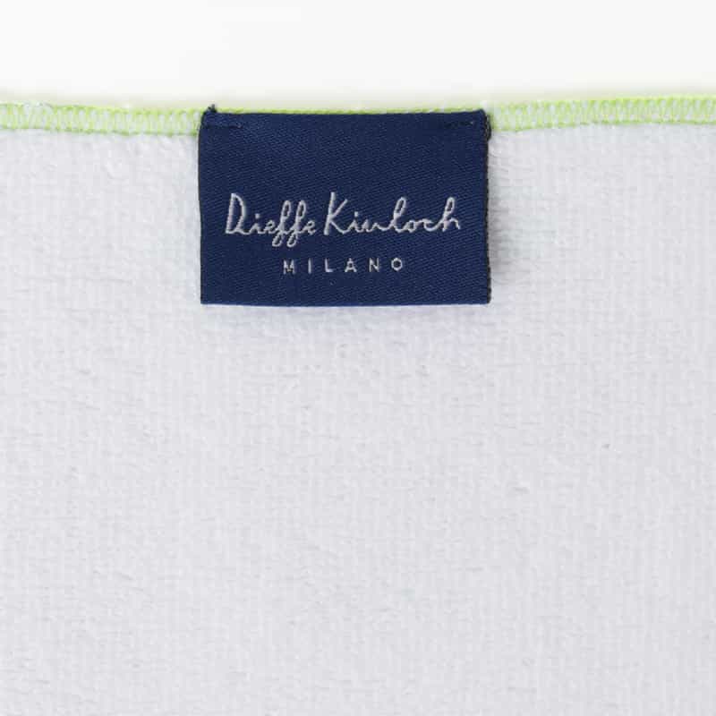 DIEFFE KINLOCH DIEFFE KINLOCH＜ディエッフェ キンロック＞ タオルハンカチ LIGHT GREEN
