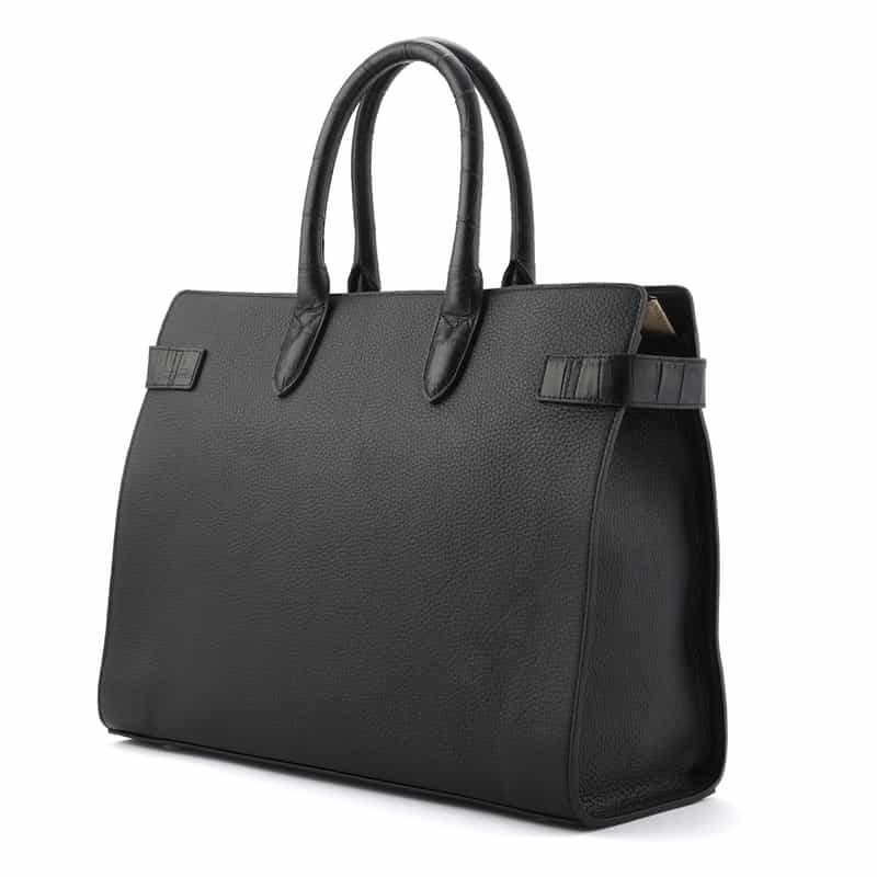 PELLE MORBIDA PELLE MORBIDA＜ペッレ モルビダ＞ バーニーズ　ニューヨーク限定 ボストンバッグ BLACK