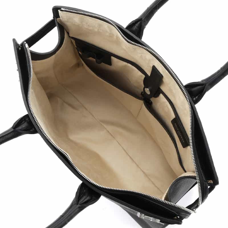 PELLE MORBIDA PELLE MORBIDA＜ペッレ モルビダ＞ バーニーズ　ニューヨーク限定 ボストンバッグ BLACK