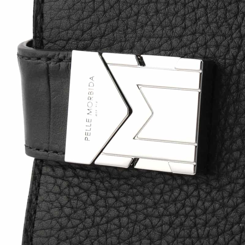 PELLE MORBIDA PELLE MORBIDA＜ペッレ モルビダ＞ バーニーズ　ニューヨーク限定 ボストンバッグ BLACK