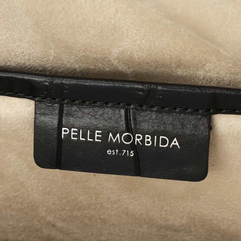 PELLE MORBIDA PELLE MORBIDA＜ペッレ モルビダ＞ バーニーズ　ニューヨーク限定 ボストンバッグ BLACK