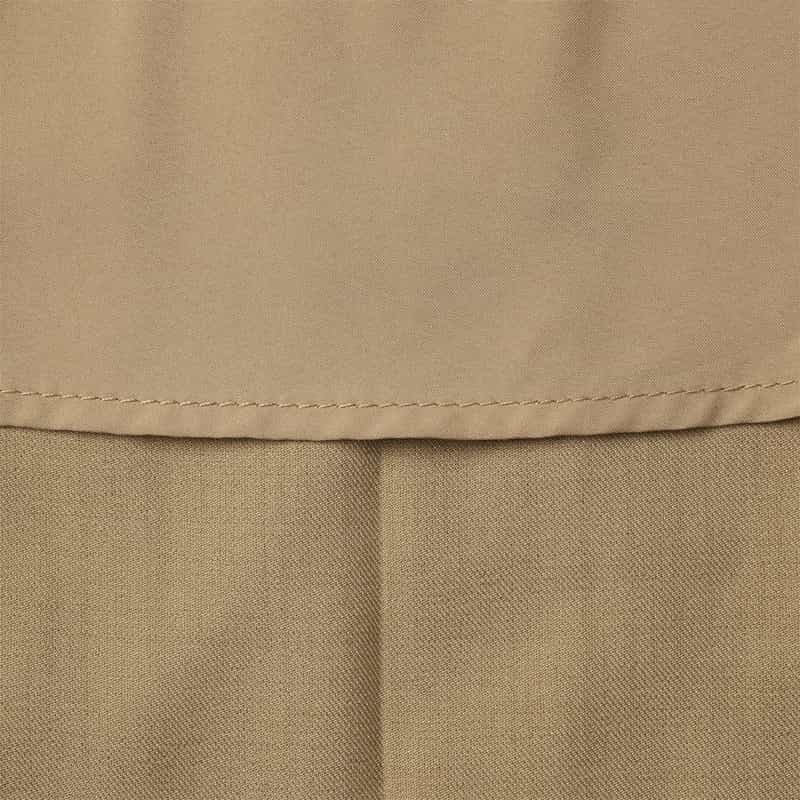 BARNEYS NEW YORK バイカラー ジャンパースカート BEIGE