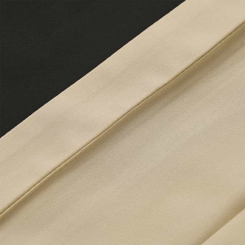 BARNEYS NEW YORK バイカラー ジャンパースカート BLACK