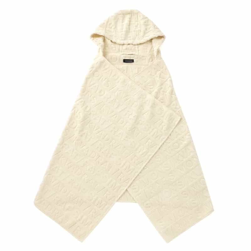KVADRAT/RAF SIMONS KVADRAT／RAF SIMONS＜クヴァドラ／ラフ シモンズ＞ フード付タオル（140cm×80cm） IVORY