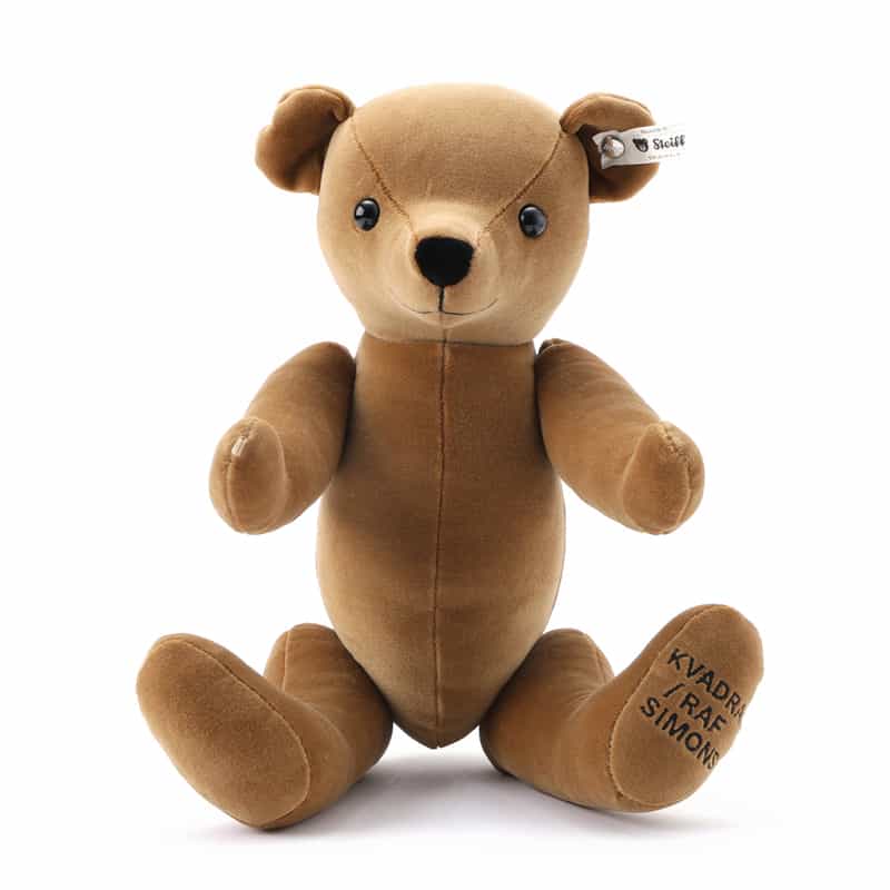 KVADRAT/RAF SIMONS KVADRAT／RAF SIMONS＜クヴァドラ／ラフ シモンズ＞ ベルベットテディベア CAMEL