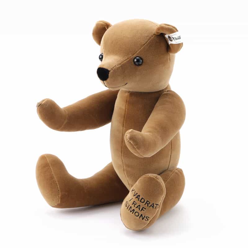 KVADRAT/RAF SIMONS KVADRAT／RAF SIMONS＜クヴァドラ／ラフ シモンズ＞ ベルベットテディベア CAMEL