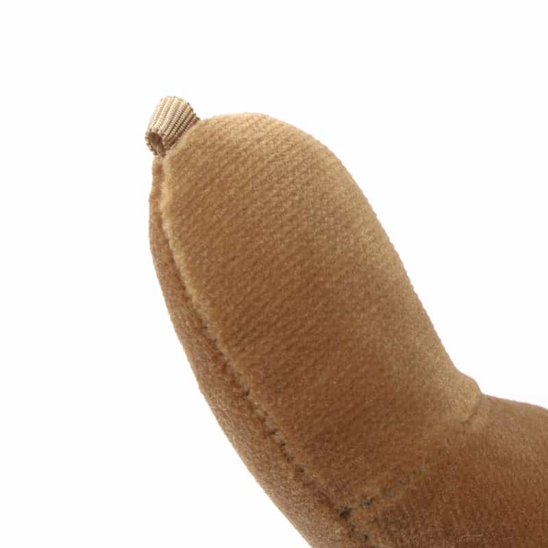 KVADRAT/RAF SIMONS KVADRAT／RAF SIMONS＜クヴァドラ／ラフ シモンズ＞ ベルベットテディベア CAMEL