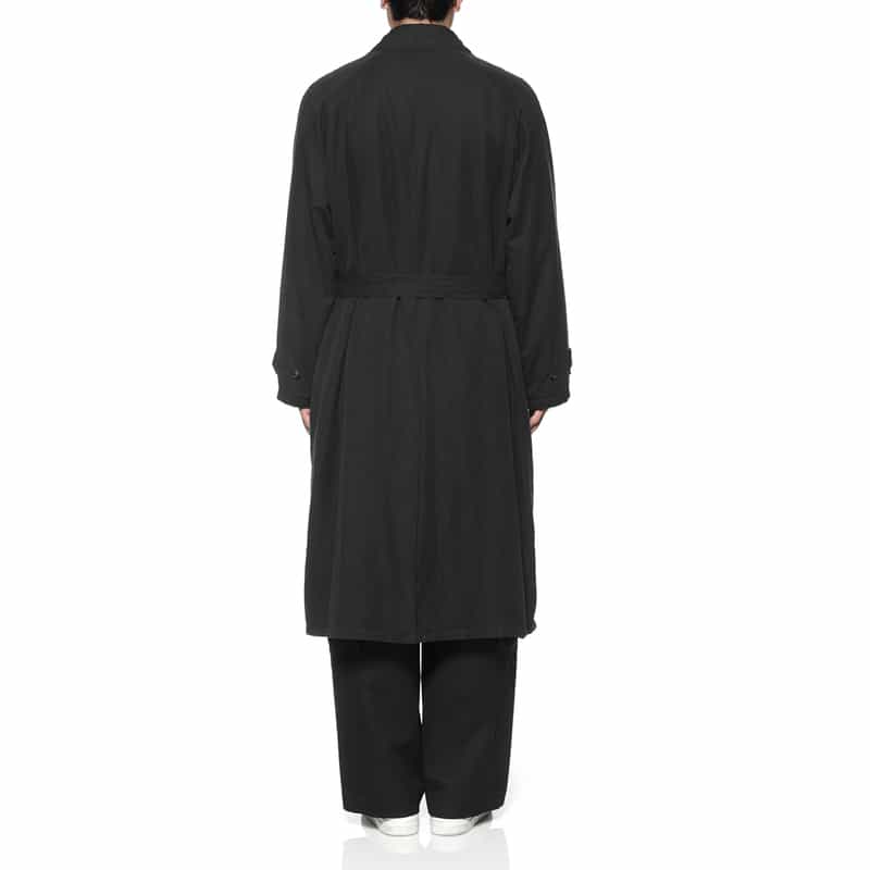 SSSTEIN SSSTEIN＜シュタイン＞ パデッドバルマカーンコート BLACK